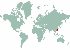 Southern in world map